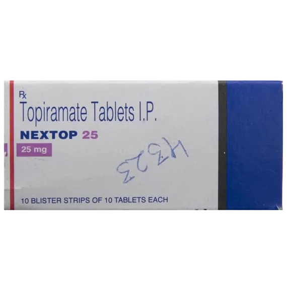 nextop 25mg tablet 10's